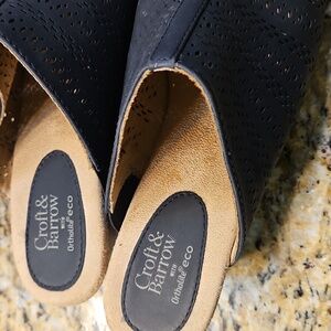 Croft & Barrow Women's Black Slip-On Shoes Size 8